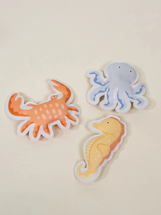 Set of 3 Neoprene Diving Figures - Under the Sea